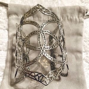 Kendra Scott Roni Filigree Wide Cuff Bracelet